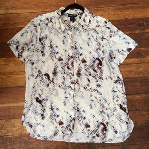 Cynthia Rowley button down dress shirt.